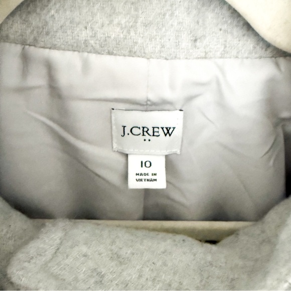 J. Crew Peacoat Coat 10 - Picture 2 of 7